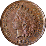 1907 Indian Cent