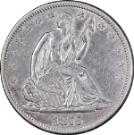 1875-CC Seated Half Dollar Nice AU/BU Details Nice Eye Appeal Nice Strike