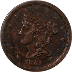 1851 Half Cent