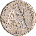 1859-O Seated Liberty Half Dime