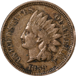 1859 Indian Cent