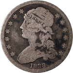 1838 Bust Quarter - Capped Bust