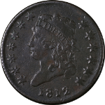 1812 Large Cent 'Small Date' VF/XF Details Nice Eye Appeal Nice Strike