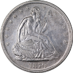 1870-S Seated Half Dollar Whizzed Choice AU Details Nice Strike