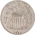 1883 Shield Nickel - Choice