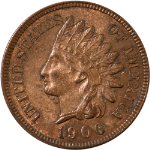 1906 Indian Cent