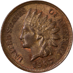 1907 Indian Cent