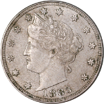 1883WC Liberty V Nickel