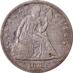 1872-S Seated Liberty Dollar NGC XF40 Key Date Great Eye Appeal Nice Strike