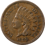 1859 Indian Cent - Choice