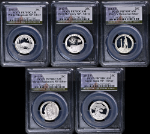 2013-S Silver 25c National Park 5 Coin Proof Set PCGS PR70 DCAM