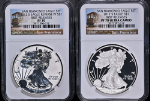 2012-S Silver American Eagle $1 2 Coin Set NGC Reverse PF70 &amp; PF70 UCAM - STOCK