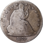 1872-P Seated Half Dollar