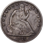 1875-P Seated Half Dollar