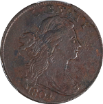 1804 Large Cent PCGS XF Details Key Date S.266 R.2 Nice Strike