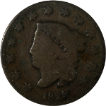 1829 Large Cent - Medium Letters