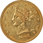 1846/5-O Liberty Gold $10 NGC XF45 Great Eye Appeal Strong Strike