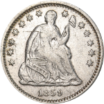 1859-O Seated Liberty Half Dime