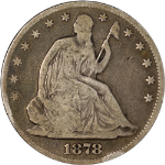 1878-P Seated Half Dollar