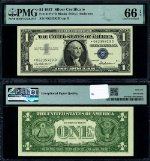 FR. 1619* $1 1957 Silver Certificate *-D Block Gem PMG CU66 EPQ Star Better Blck