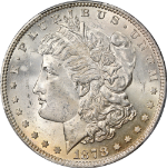1878-P 7TF Morgan Silver Dollar Rev of 79 PCGS MS63 Great Eye Appeal