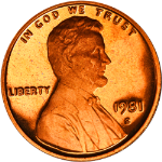 1981-S Lincoln Cent - Type 2 Proof
