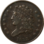 1833 Half Cent - Choice