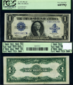 FR. 237 $1 1923 Silver Certificate Choice PCGS CU64 PPQ