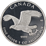 2014 Canada Silver $5 Bald Eagle NGC PF70 Ultra Cameo Early Releases - STOCK