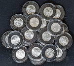 2018 Mo Mexico 1/10 Ounce Silver - 1/10 Onza BU - 20 Coin Lot