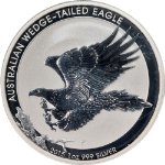 2015-P Australia Silver $1 Wedge Tailed Eagle PCGS Gem BU