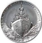 U.S. Mint Armed Forces Silver Medal Program - Coast Guard 2.50oz Silver OGP COA