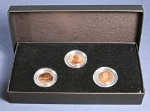 2019-W Lincoln Cents w/Box - Uncirculated, Proof &amp; Reverse Proof - 3pc Bulk Lot