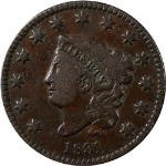 1831 Large Cent - Choice
