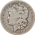 1889-CC Morgan Silver Dollar Nice VG Key Date Great Eye Appeal Nice Strike