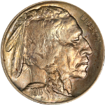1917-P Buffalo Nickel - Choice+