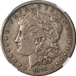 1879-CC Morgan Silver Dollar NGC XF45 Key Date Superb Eye Appeal Strong Strike