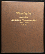 Used Dansco Washington Statehood Quarters Date Set Album - #7146, No Coins