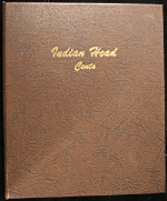 Used Dansco Indian Head Cents Album - #7101, No Coins