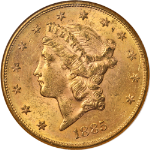1885-S Liberty Gold $20 NGC MS61 Nice Eye Appeal Nice Strike