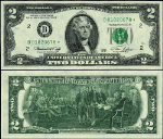 FR. 1935 B* $2 1976 Federal Reserve Note New York B-* Block Gem CU Star