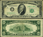 FR. 2013 C* $10 1950-C Federal Reserve Note Philadelphia C-* Block VF Star