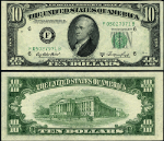 FR. 2011 F $10 1950-A Federal Reserve Note Atlanta F-B Block AU+