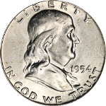 1954-D Franklin Half Dollar