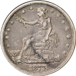 1877-S Trade Dollar VF/XF Details Nice Strike