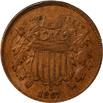 1867 Two (2) Cent Piece