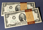 FR. 1935 C* $2 1976 Federal Reserve Note 100pc CONSEC Lot C-* Block Gem CU Star