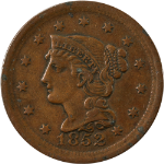 1852 Large Cent