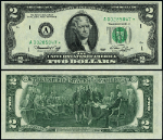 FR. 1935 A* $2 1976 Federal Reserve Note Boston A-* Block Choice CU+ Star