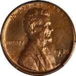 1935-S Lincoln Cent PCGS MS64 RD Nice Eye Appeal Strong Strike